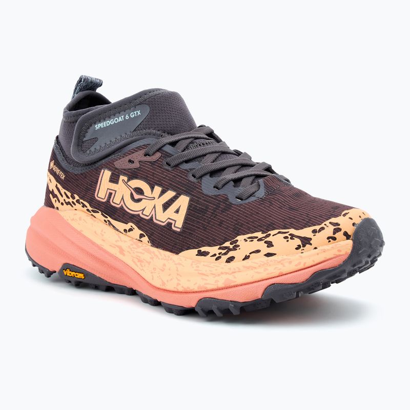 Γυναικεία παπούτσια τρεξίματος Hoka Speedgoat 6 MID GTX galaxy/guava