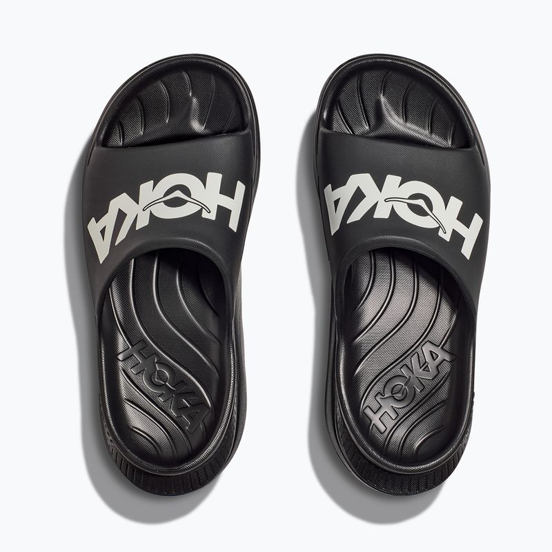 Παντόφλες HOKA Ora Athletic Slide black/white 8