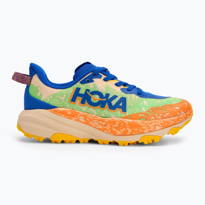 HOKA Speedgoat 6 ultramarine/electric lime παιδικά παπούτσια για τρέξιμο 2