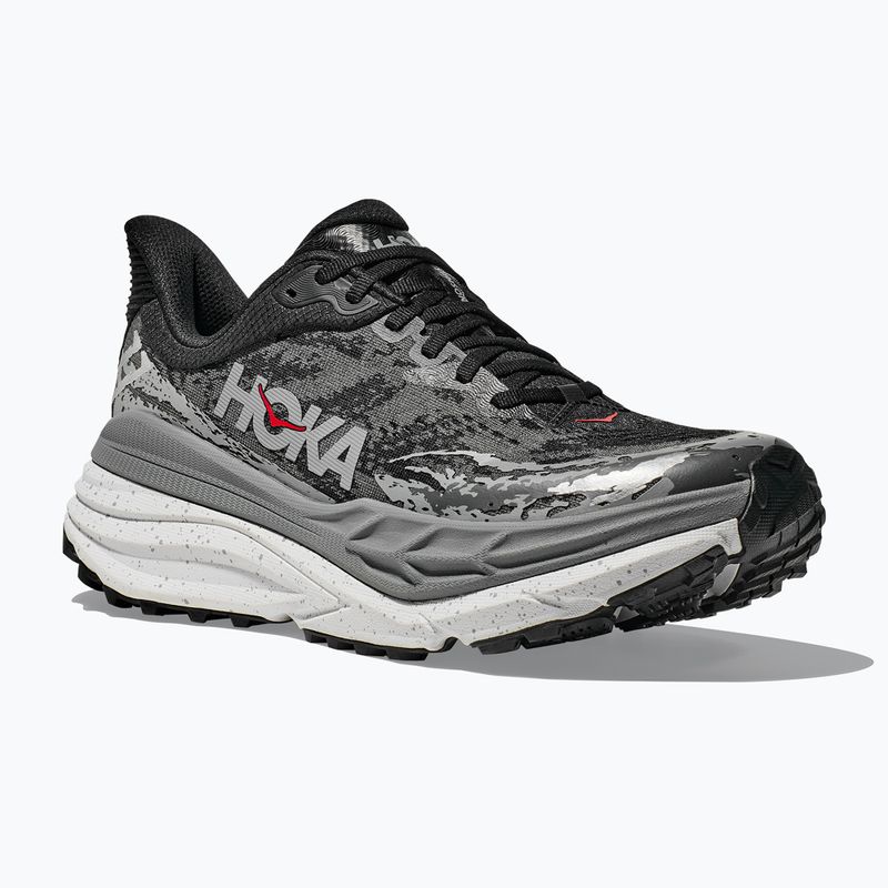 Ανδρικά παπούτσια τρεξίματος HOKA Stinson 7 black/outer orbit 8