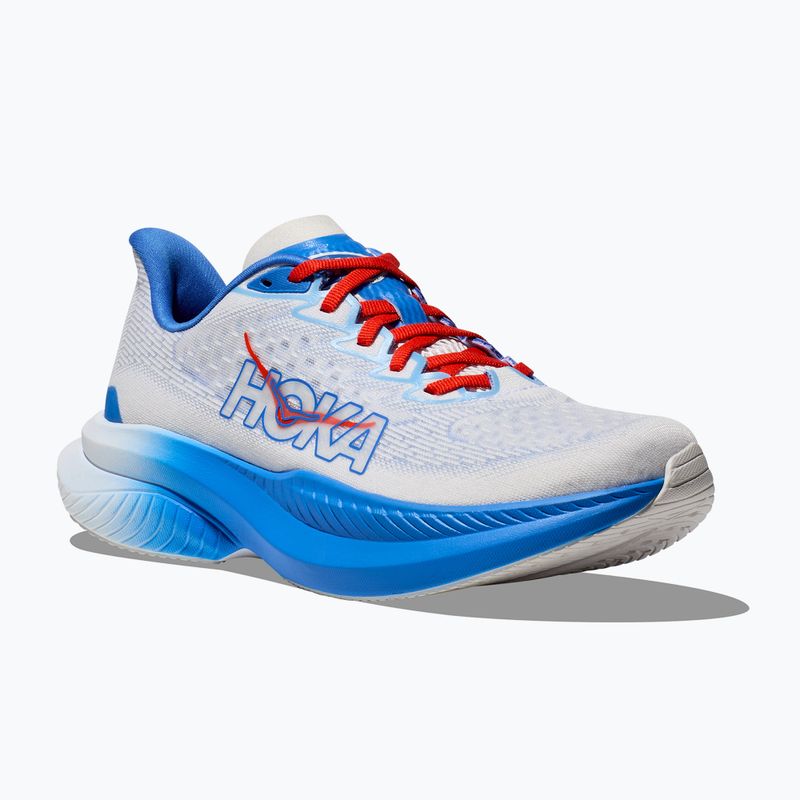 Γυναικεία παπούτσια τρεξίματος HOKA Mach 6 white/virtual blue 8