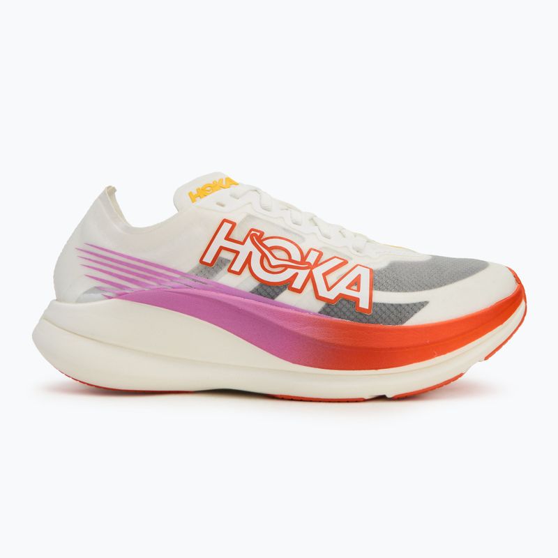 HOKA Rocket X 2 frost/lava παπούτσια για τρέξιμο 2