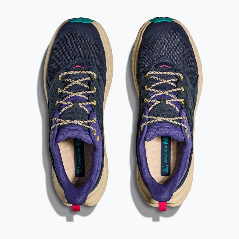 HOKA ανδρικές μπότες πεζοπορίας Anacapa 2 Low GTX varsity navy/mountain iris 8