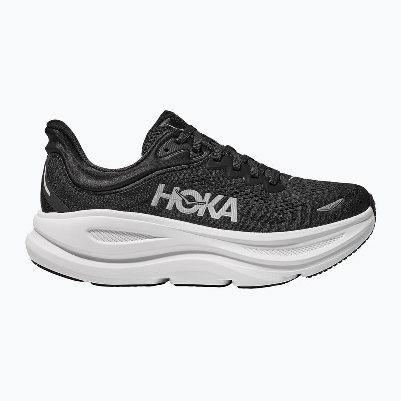 Ανδρικά παπούτσια τρεξίματος HOKA Bondi 9 Wide μαύρο/λευκό 2