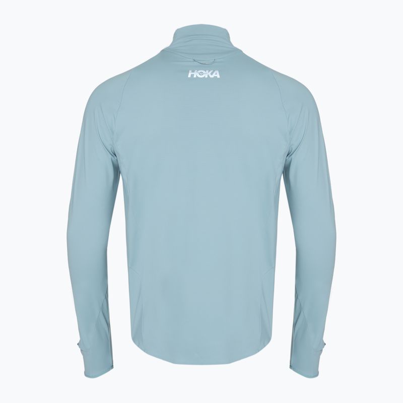 Ανδρικό φούτερ για τρέξιμο HOKA GlideTech Quarter Zip druzy 5