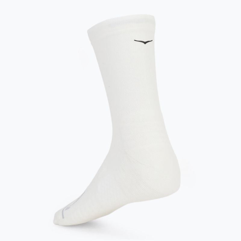 HOKA Crew Run Socks 3 ζευγάρια λευκό/λευκό/λευκό 2