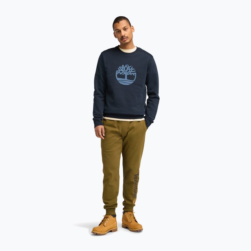 Ανδρικό φούτερ Timberland Tree Logo Crew Neck dark sapphire 2