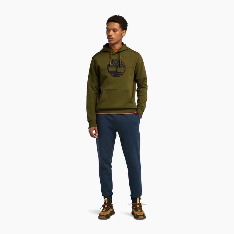 Ανδρικό Timberland Tree Logo Hoodie σκούρο λαδί 2