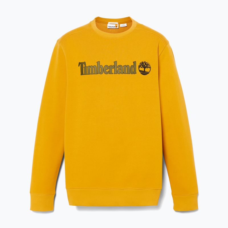 Ανδρικό φούτερ Timberland Linear Logo Crew Neck chai tea 5