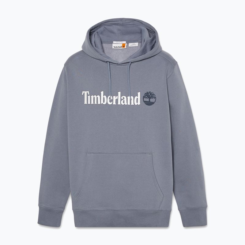 Ανδρικό φούτερ Timberland Linear Logo Hoodie folkstone gray 5