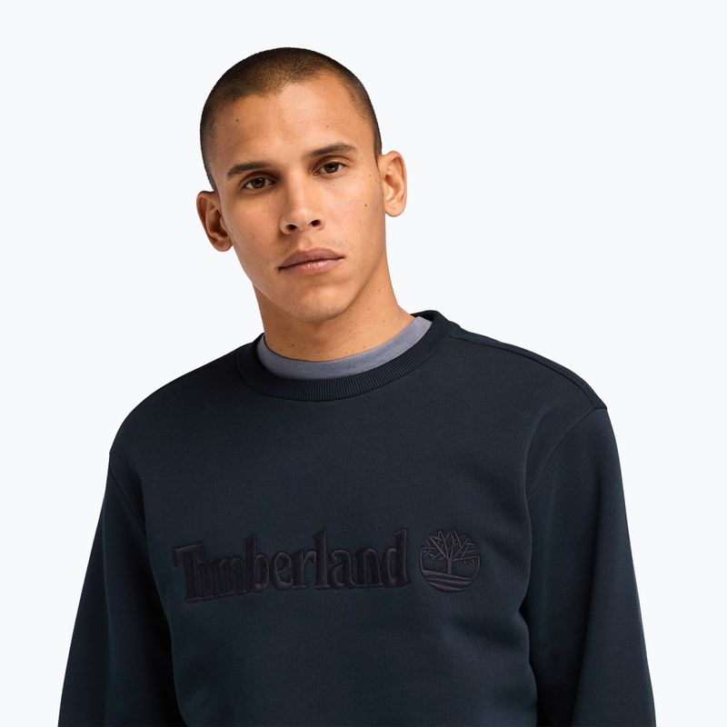 Ανδρικό φούτερ Timberland Embroidery Tonal Crew Neck dark sapphire 4