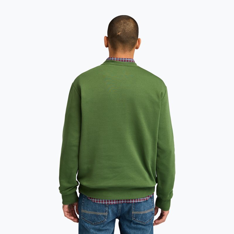 Ανδρικό φούτερ Timberland Embroidery Tonal Crew Neck black forest green 3