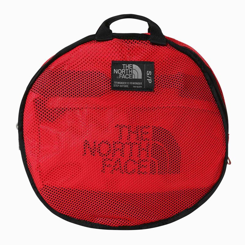 Τσάντα ταξιδιού The North Face Base Camp Duffel S 50 l red/black/npf 3