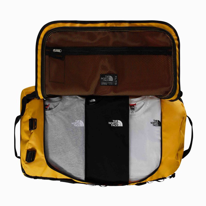 Τσάντα ταξιδιού The North Face Base Camp Duffel XL 132 l summit gold/black/npf 4