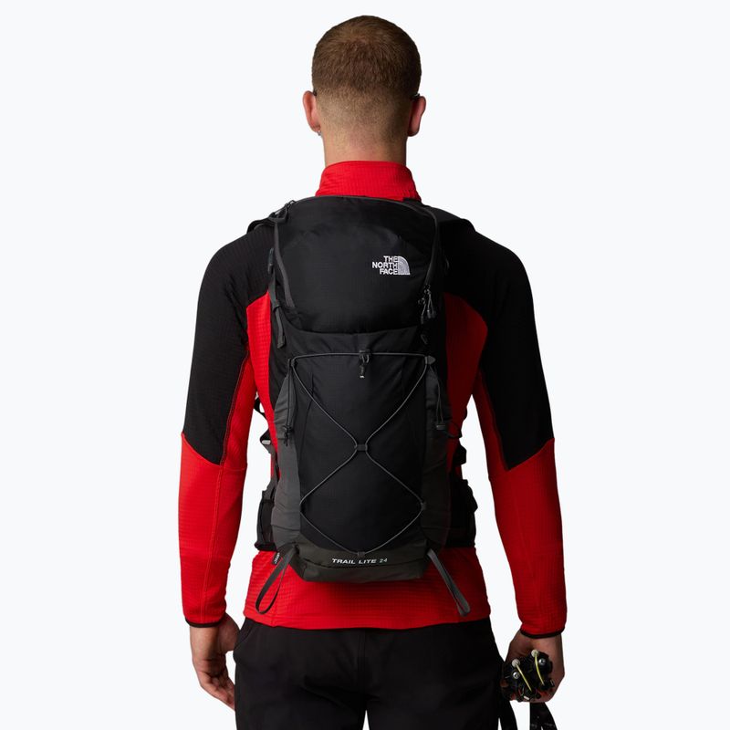 Ανδρικό σακίδιο πεζοπορίας The North Face Trail Lite 24 l black/asphalt grey 6