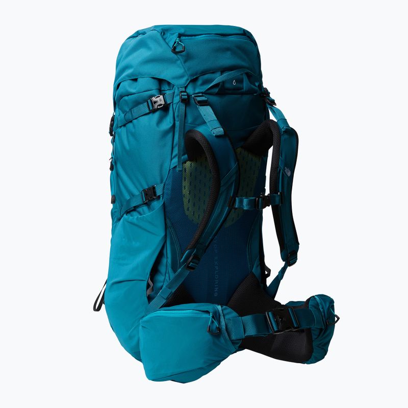 Γυναικείο σακίδιο πεζοπορίας The North Face Terra 55 l blue moss/sapphire slat 2