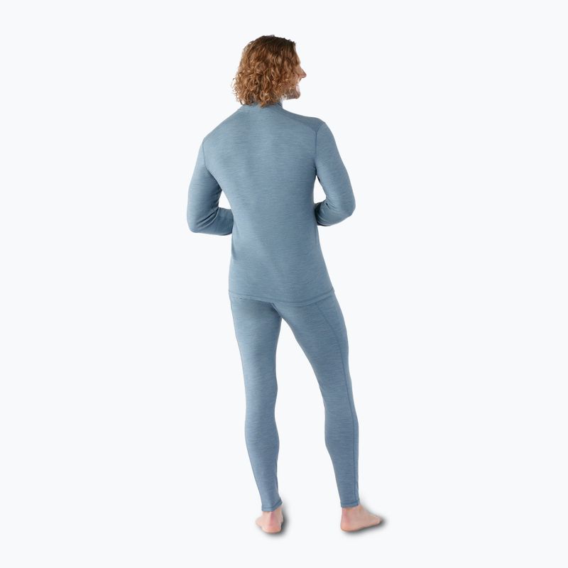 Ανδρικό θερμικό φούτερ Smartwool Classic Thermal Merino Base Layer 1/4 Zip Boxed pewter blue h 2