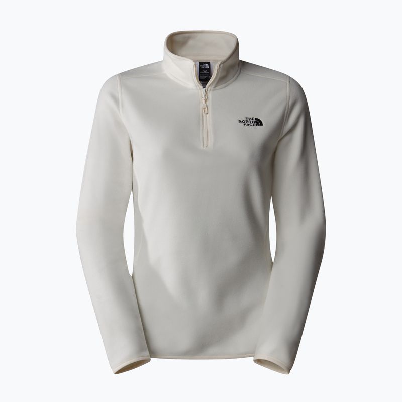 Γυναικείο φούτερ The North Face 100 Glacier 1/4 Zip white dune/npf 4