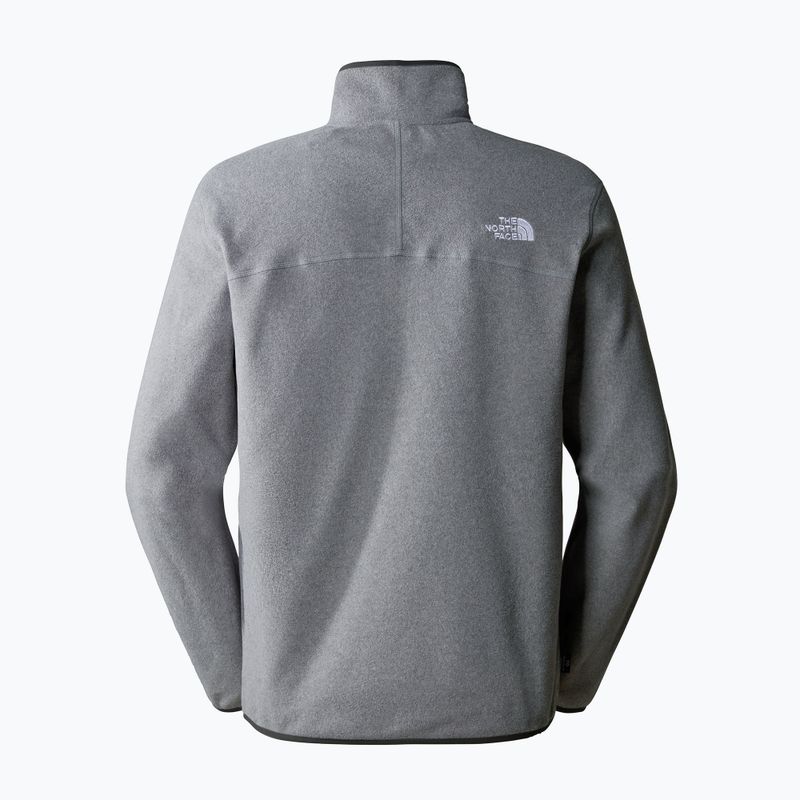 Ανδρικό φούτερ The North Face 100 Glacier 1/4 Zip medium grey heather 5