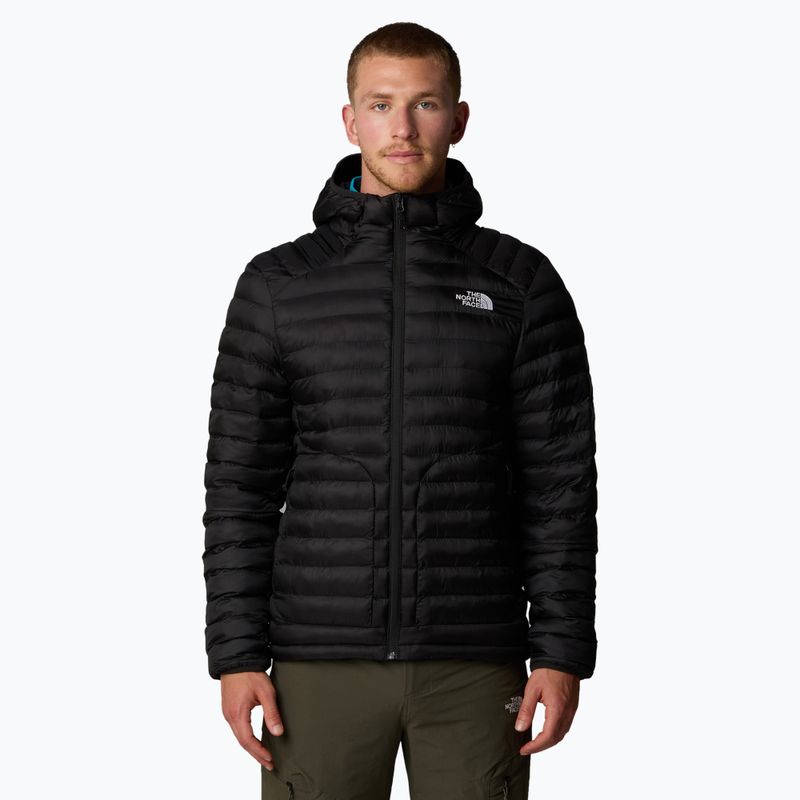 Ανδρικό αδιάβροχο μπουφάν The North Face Huila Synthetic Hoodie black/asphalt grey