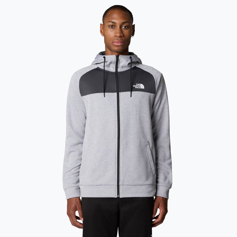 Ανδρικό φούτερ The North Face Reaxion Fleece light grey heather/ asphalt grey