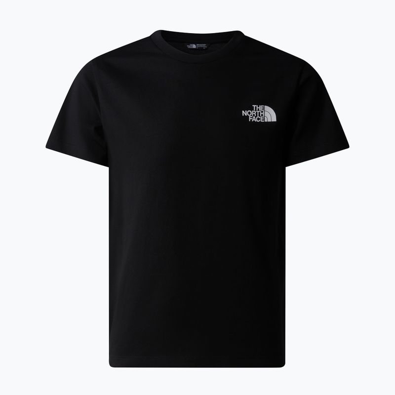 Παιδικό μπλουζάκι The North Face Teen Simple Dome Tee black 4