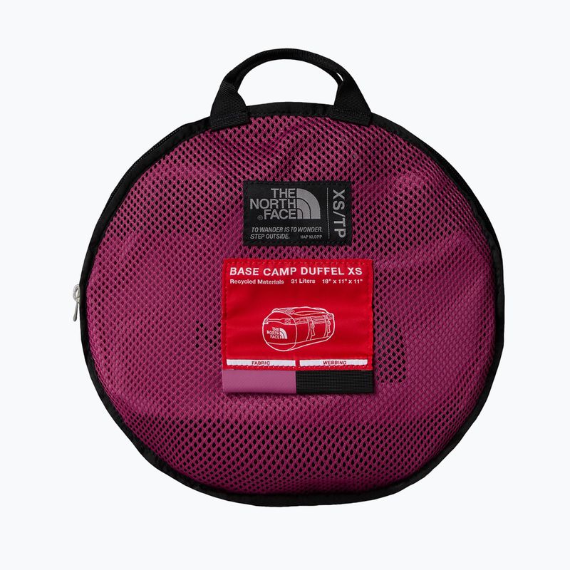 The North Face Base Camp Duffel XS 31 l cyber berry/tnf black ταξιδιωτική τσάντα 3