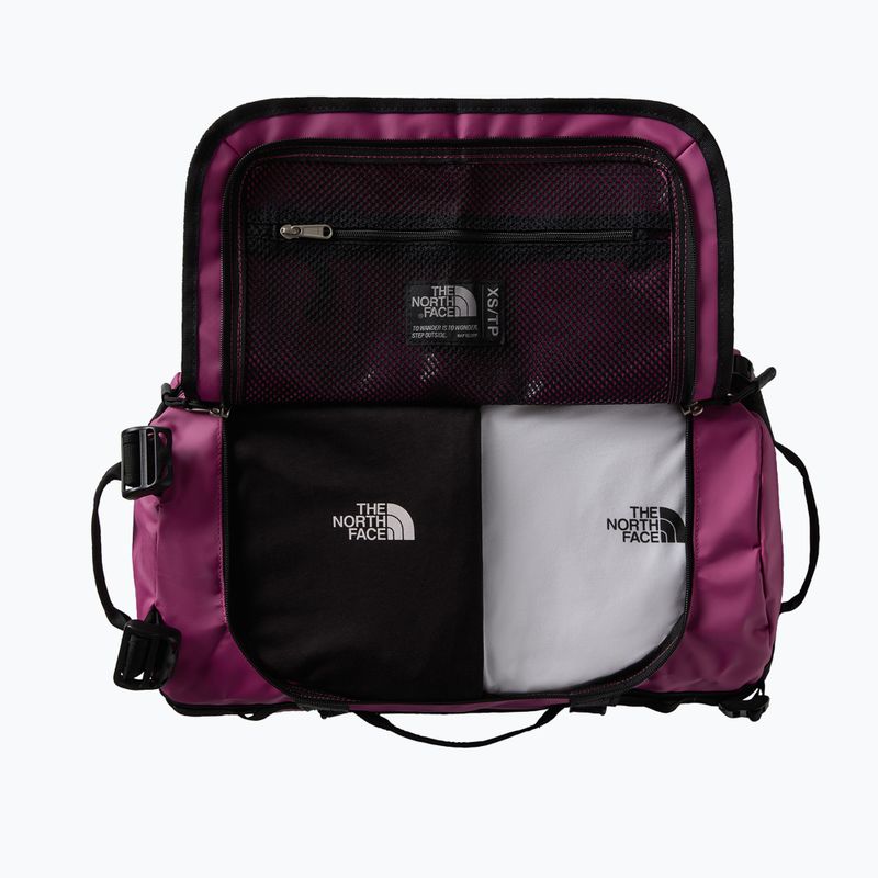 The North Face Base Camp Duffel XS 31 l cyber berry/tnf black ταξιδιωτική τσάντα 4