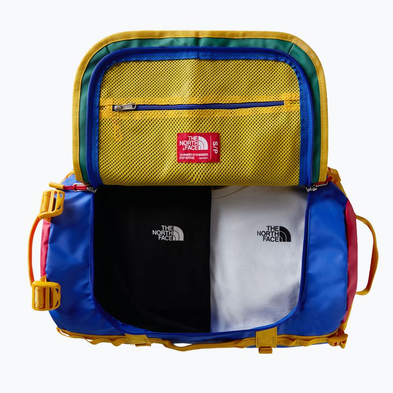 The North Face Base Camp Duffel S 50 l ταξιδιωτική τσάντα tnf blue/tnf red/summit gold 3