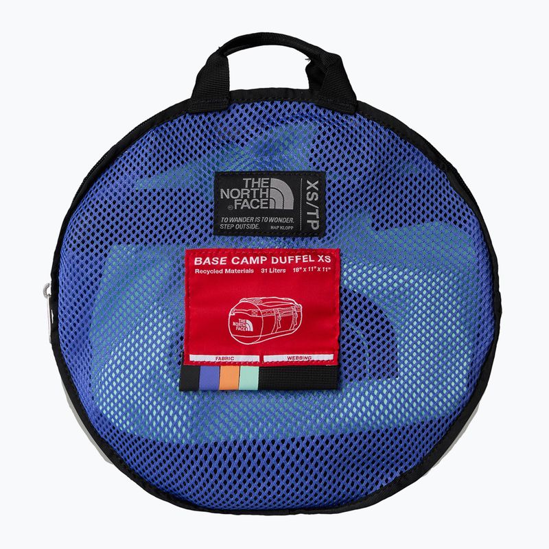 The North Face Base Camp Duffel XS 31 l indigo plum/bright foam/papaya ταξιδιωτική τσάντα 3