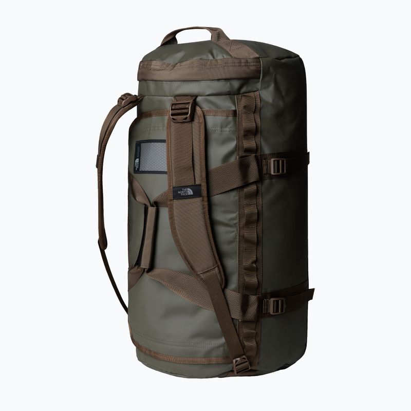 The North Face Base Camp Duffel M 71 l νέα taupe πράσινο/καπνιστό καφέ/καφέ τσάντα ταξιδιού χρησιμότητας 2