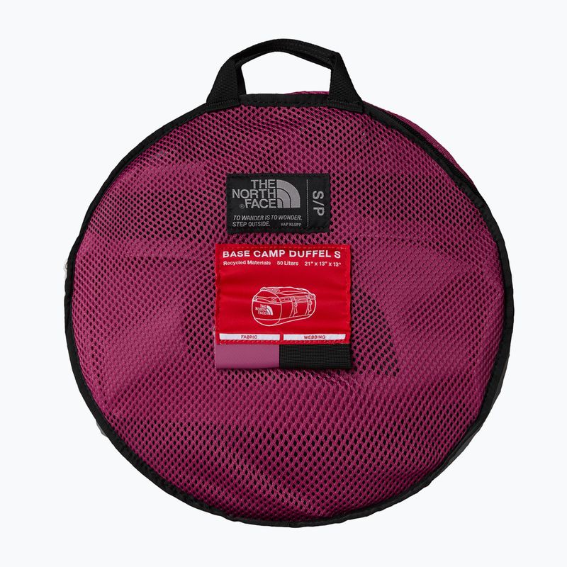 The North Face Base Camp Duffel S 50 l cyber berry/tnf black τσάντα ταξιδιού 3