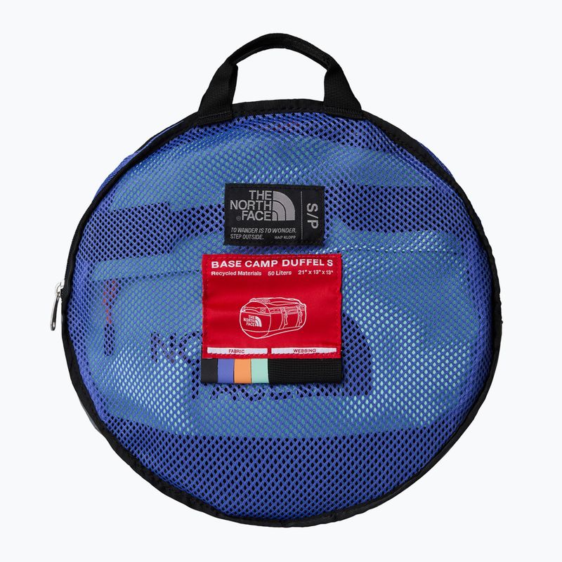 The North Face Base Camp Duffel S 50 l indigo plum/bright foam/papaya ταξιδιωτική τσάντα 3