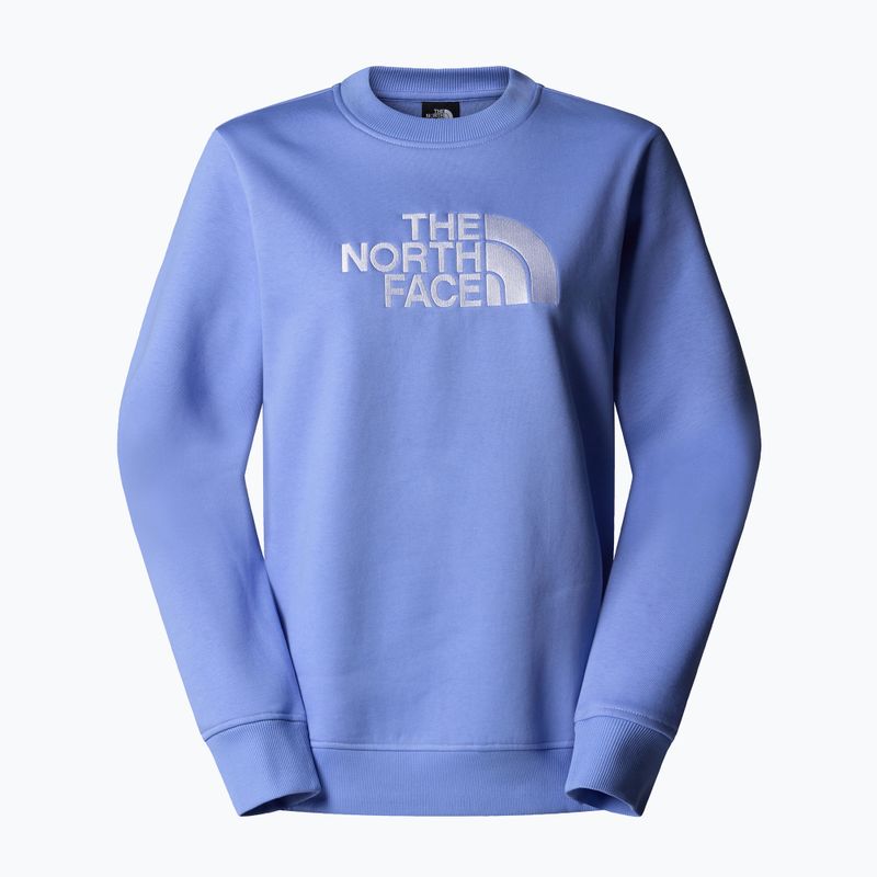 The North Face γυναικείο Drew Peak Crew virtual blue/tnf white φούτερ 4