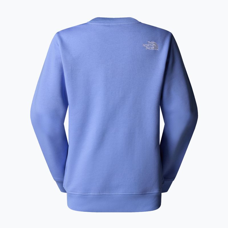 The North Face γυναικείο Drew Peak Crew virtual blue/tnf white φούτερ 5