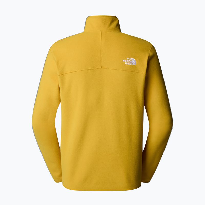 Ανδρικό The North Face 100 Glacier 1/4 Zip κουρκουμά φούτερ 5