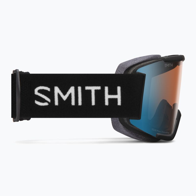 Smith Squad μαύρο/chromapop pro photochromic μπλε καθρέφτης γυαλιά σκι 4