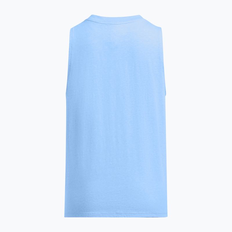 Γυναικείο φανελάκι προπόνησης Under Armour Rival Muscle Tank horizon blue/white 4