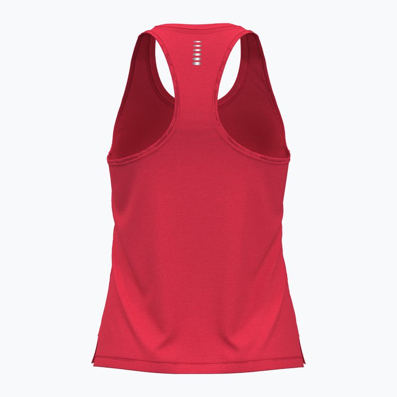 Γυναικείο Under Armour Launch Singlet racer red/reflective running tank top 2