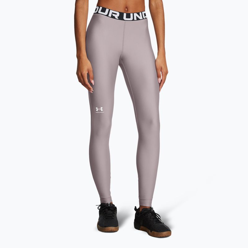 Under Armour HeatGear tetra γκρι/λευκό γυναικείο κολάν προπόνησης