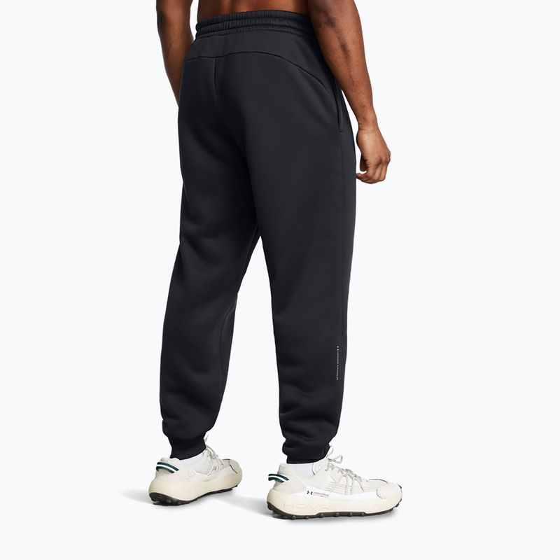 Ανδρικό παντελόνι Under Armour Fleece Pro Joggers μαύρο/castlerock 3