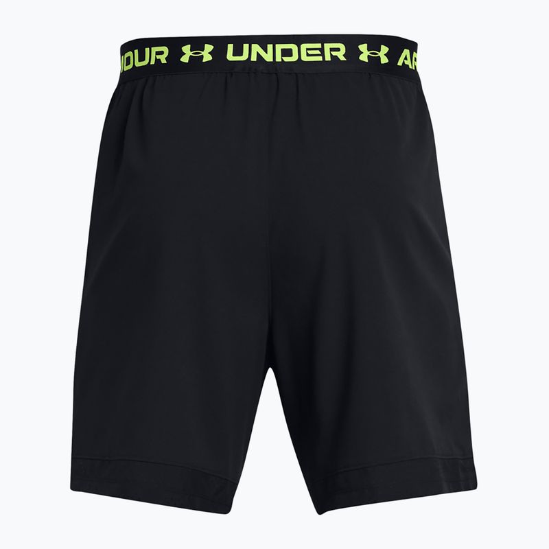 Under Armour ανδρικό προπονητικό σορτς UA Vanish Woven 6in μαύρο/πράσινο χρώμα 6