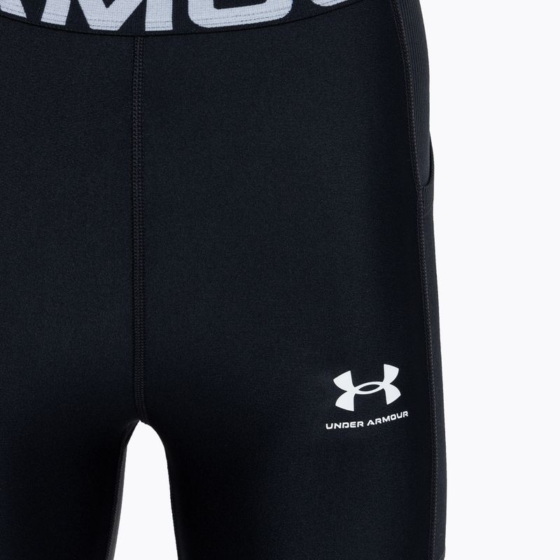 Under Armour γυναικείο κολάν προπόνησης μαύρο/μαύρο/λευκό 3