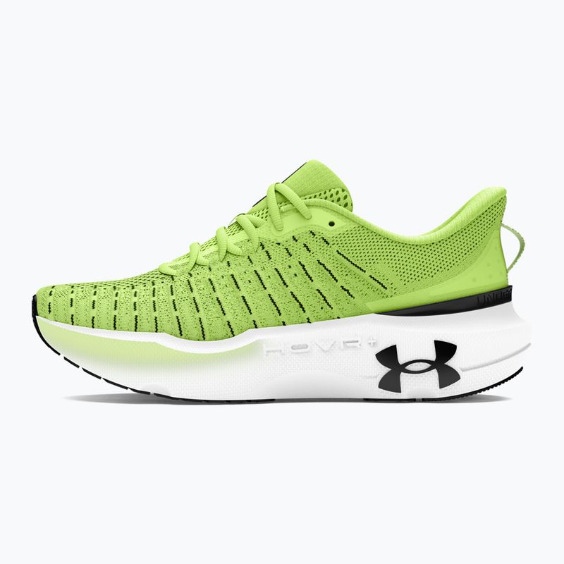 Under Armour Infinite Elite γυναικεία παπούτσια τρεξίματος morph green/retro green/μαύρο 9