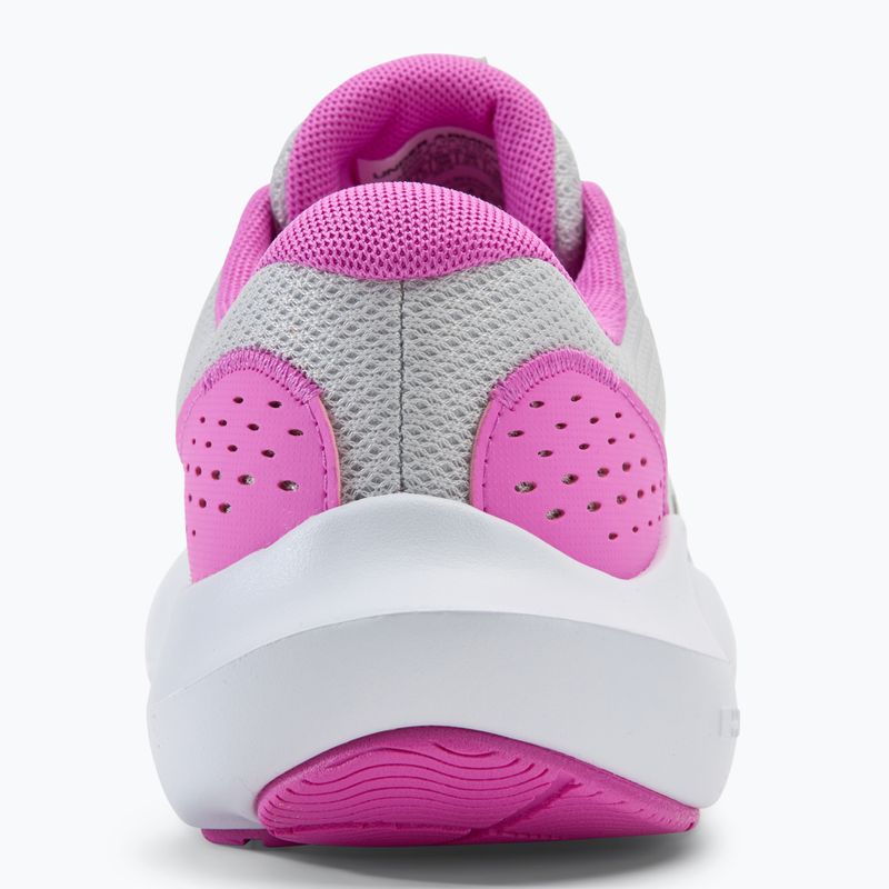 Under Armour Charged Surge 4 halo gray/vivid magenta/vivid magenta γυναικεία παπούτσια για τρέξιμο 6