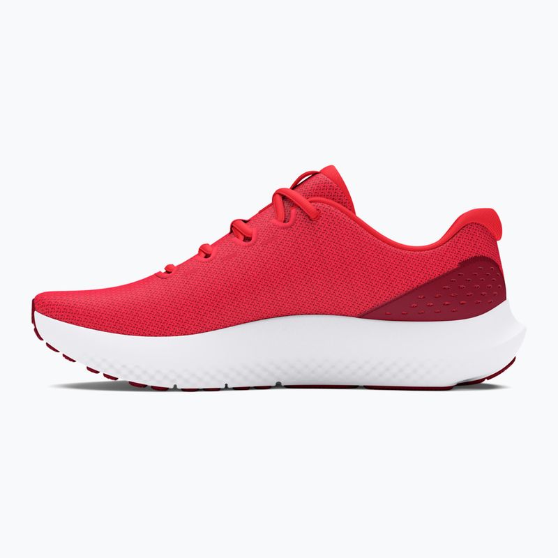 Under Armour ανδρικά παπούτσια τρεξίματος Charged Surge 4 racer red/cardinal/cardinal 3