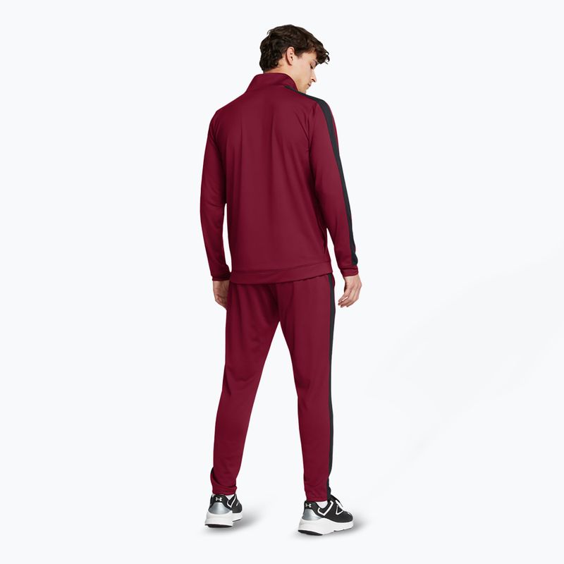 Under Armour ανδρική φόρμα UA Knit Track Suit καρδινάλιο/κόκκινο αγωνιστικό 2