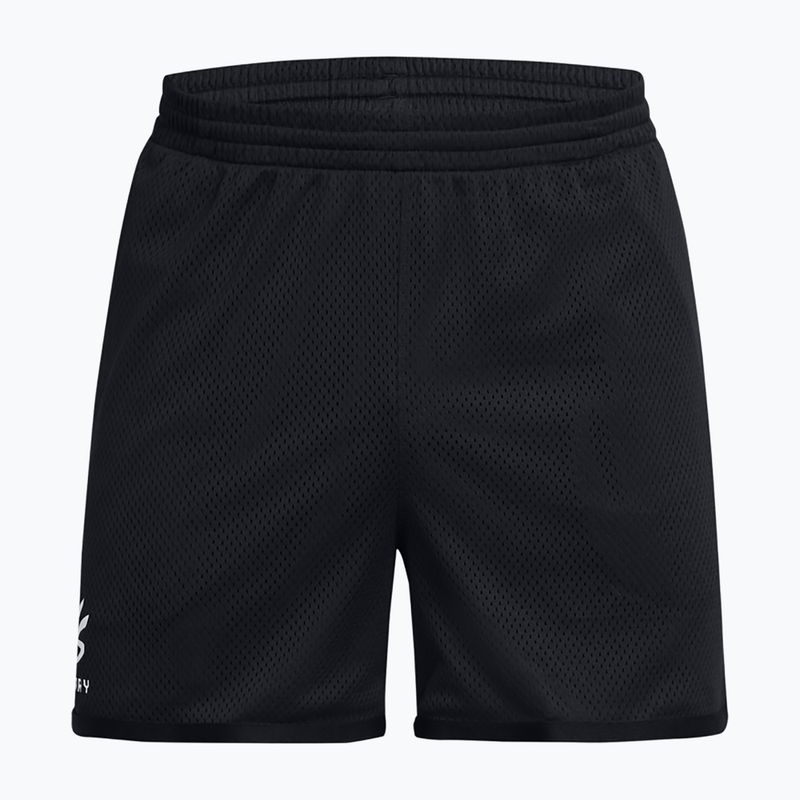 Under Armour ανδρικό σορτς μπάσκετ Curry Splash Short μαύρο/λευκό πηλό 2