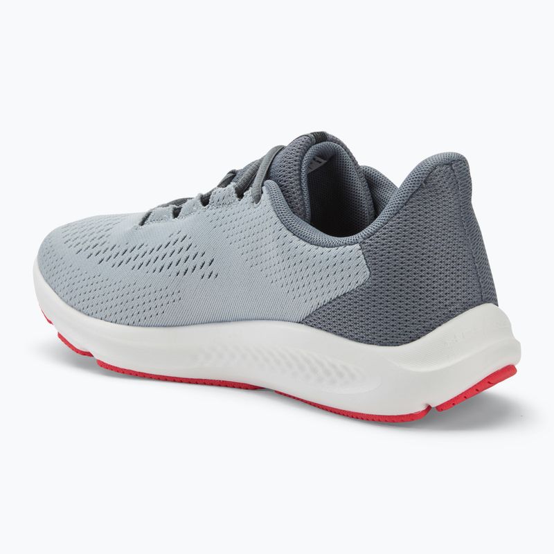 Under Armour Charged Pursuit 3 Big Logo mod gray/titan gray/black ανδρικά παπούτσια για τρέξιμο 3