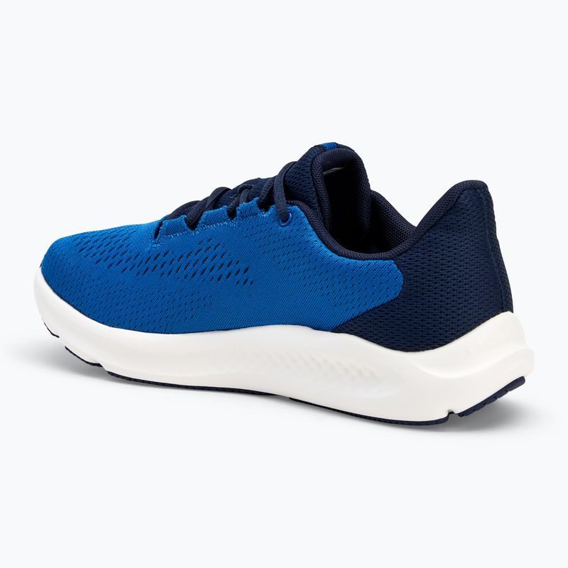 Ανδρικά αθλητικά παπούτσια Under Armour Charged Pursuit 3 Big Logo tech blue/midnight navy/white running shoes 3